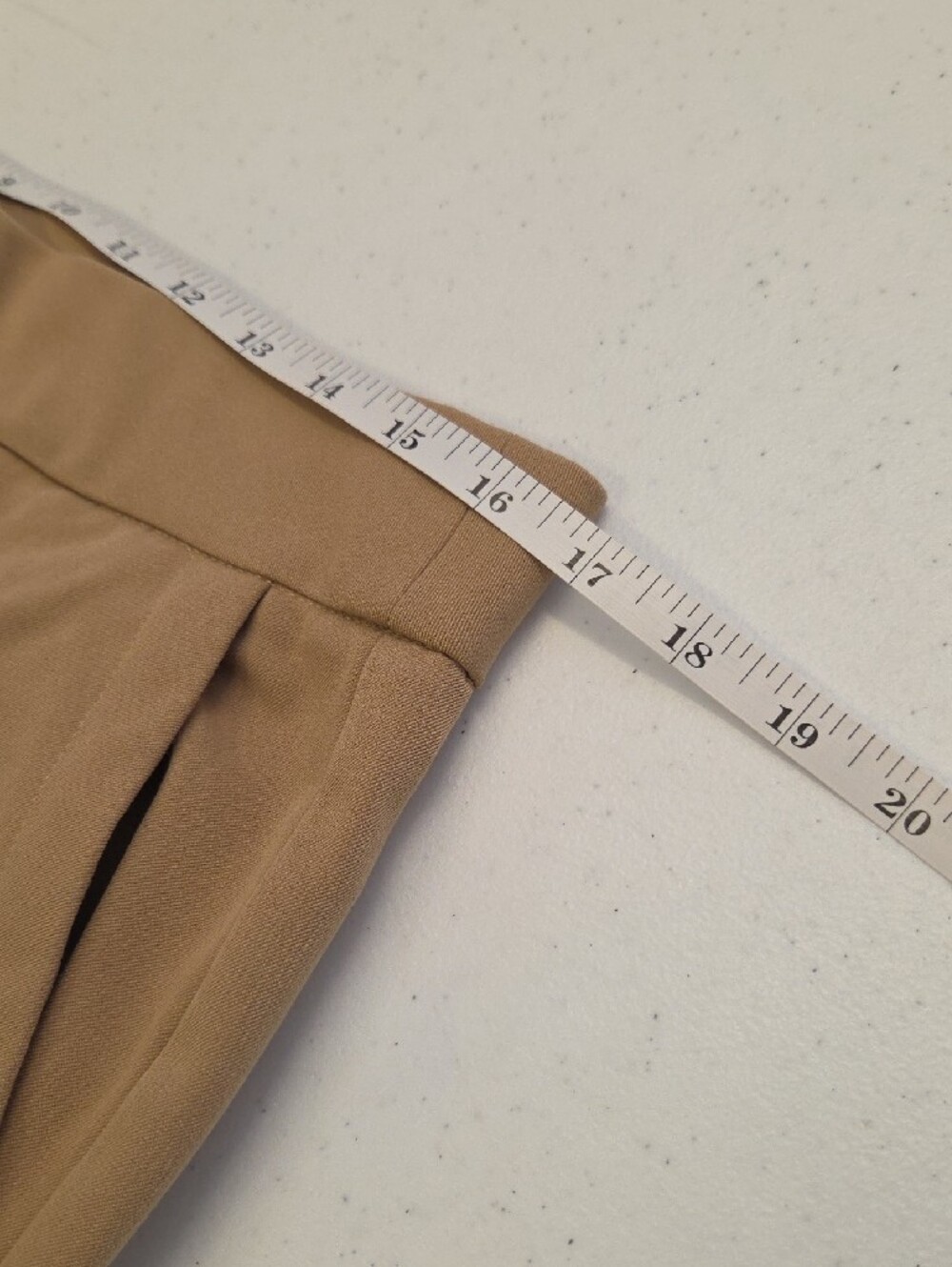Countwrparts Women’s Stretch High-Rise Curvy Straight Leg Pants in Camel Size L - Picture 4 of 6